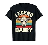 Legend Vintage Dairy Farmer Cow Farmer Farm Life Animal T-Shirt
