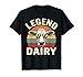 Legend Vintage Dairy Farmer Cow Farmer Farm Life Animal T-Shirt