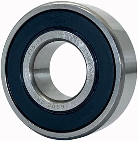 TIMKEN 6202-2RS 이중 고무 씰 베어링 15x35x11mm 볼 베어링 2팩 — 사진 4