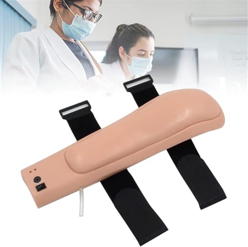 Modelo docente, modelo de brazo, modelo intramuscular de brazo superior con luces indicadoras de profundidad y alarma para práctica estudiantil miniatura 1