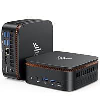 NiPoGi Hyper H1 Mini Gaming PC, AMD Ryzen 7 7736U, 24GB LPDDR5