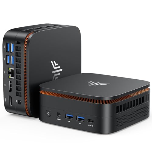 NiPoGi Pinova P1 Mini PC W-11 pro AMD Ryzen Embedded R2544 Mini Computer (Βeats 3500/4300U/10110U Up to 3.7GHz) 16GB RAM 256GB M.2 SSD Triple 4K Display WiFi/BT/for Business Home Office Mini PC