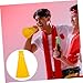 Anneome Cheerleading Megaphones Abs Material Noiseless Party Horns for Boys and Girls Sports Match Games