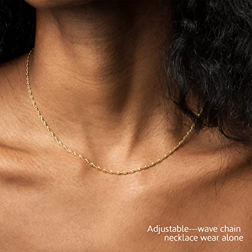 Krudan Gold Layered Necklaces For Women Dainty Cute Cubic Zirconia Diamond Necklace 14K Gold Plated Flower Necklace Simple Pendant Necklaces For Women Trendy Jewelry Gifts For Girls #TOP3