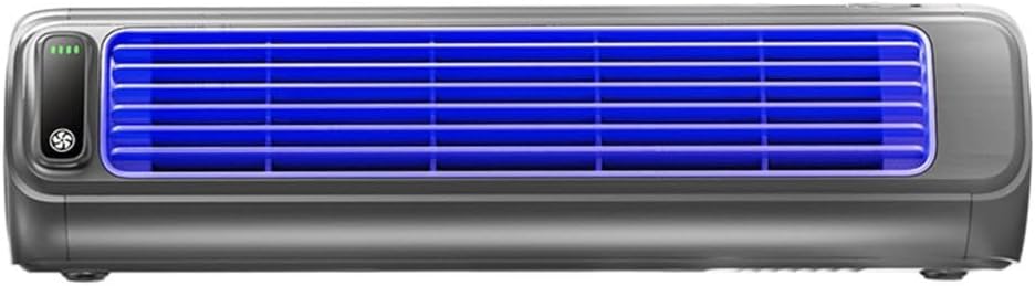 Quiet Desktop Fan with Adjustable Speed Rechargeable Fan ABS Texture Suitable for Multifuntional Use in Office or Home