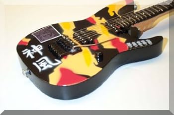 Amazon.com: GEORGE LYNCH Miniature Mini Guitar Dokken ESP Kamikaze