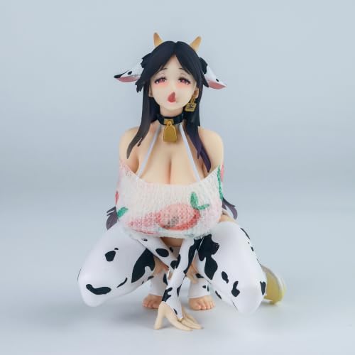 Zatanend Ecchi Figure Cow Print Bikini Mother Anime Girl Figure Waifu Hentaii.Sexy +18 Uncensored Collection Statue Gift Model Toys No Box