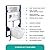 Dakota In-Wall toilet Combo Set - Toilet Bowl With Soft-Close Seat, Tank And Carrier System (2 x 4 Studs), Push Buttons Included