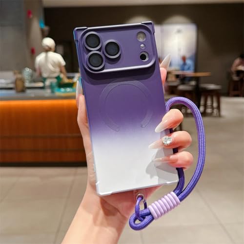 Étui silicone iPhone 17 Air finition premium avec contour d'objectif dégradé stylé