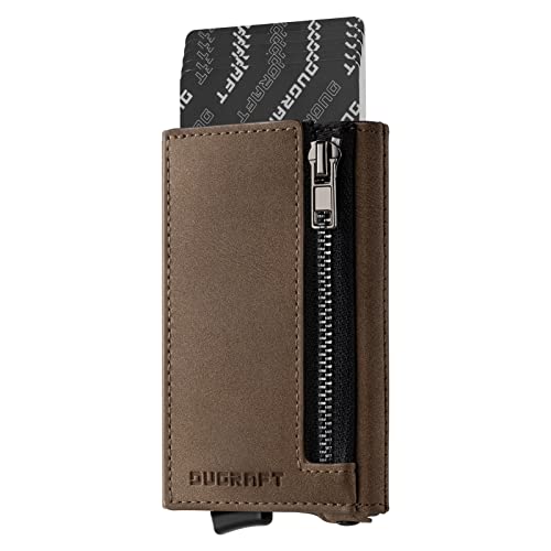 Wallet pop-up minimaliste et porte-cartes en aluminium pour homme rigide RFID
