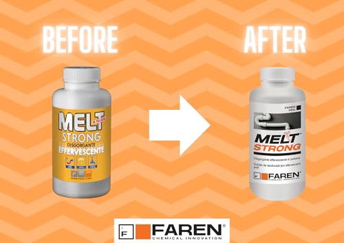 MELT Strong Stura Wc Abflussreiniger, Weiß, 600 g