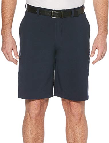 Jack Nicklaus Men's Flat Front Golf Short With Active Waistband And Media Pocket (Size 29-44), Classic Navy 2, 38 #TOP2