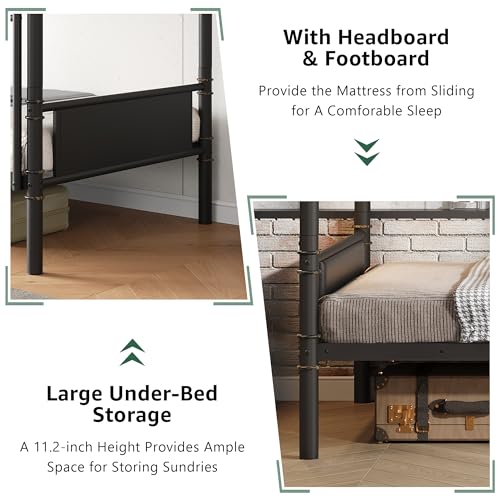 Jocoevol Twin Over Twin Bunk