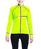 Enganliegende Passform Gonso Damen Berylia Radtrikot, Safety Yellow, 40