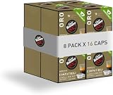Caffè Vergnano 1882 - 128 Capsule - Caffè Compatibili Lavazza A Modo Mio Compostabili, Oro ( 8 confezioni da 16 capsule)