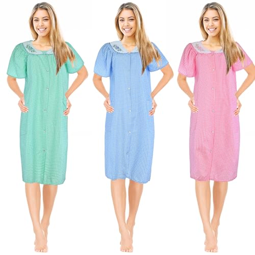 Robes de maison pour femmes avec poches amples en taille 3X