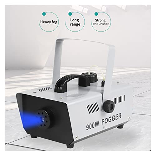 Máquina de humo de 900 W para escenario, efecto especial de humo ideal para bodas, Halloween, fiestas y producción musical miniatura 4