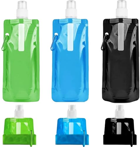 Sunshine Smile Faltbare Trinkflasche 3er Set