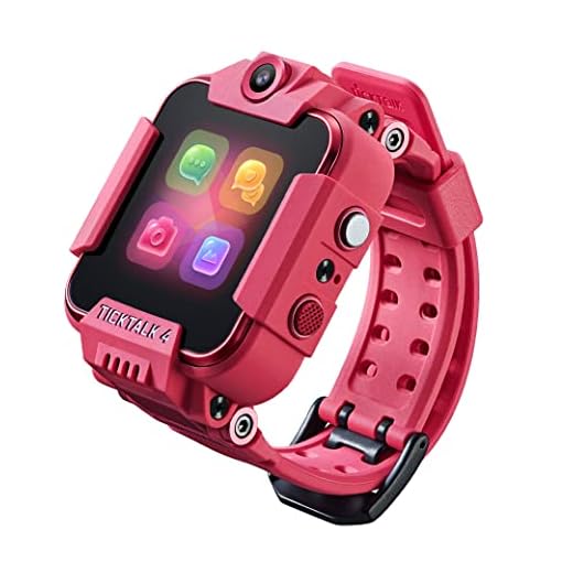 TickTalk 4 Unlocked 4G LTE Kids Smart Watch Phone with GPS Tracker, Combines Video, Voice and Wi-Fi Calling, Messaging, 2X Cameras & Free Streaming Music