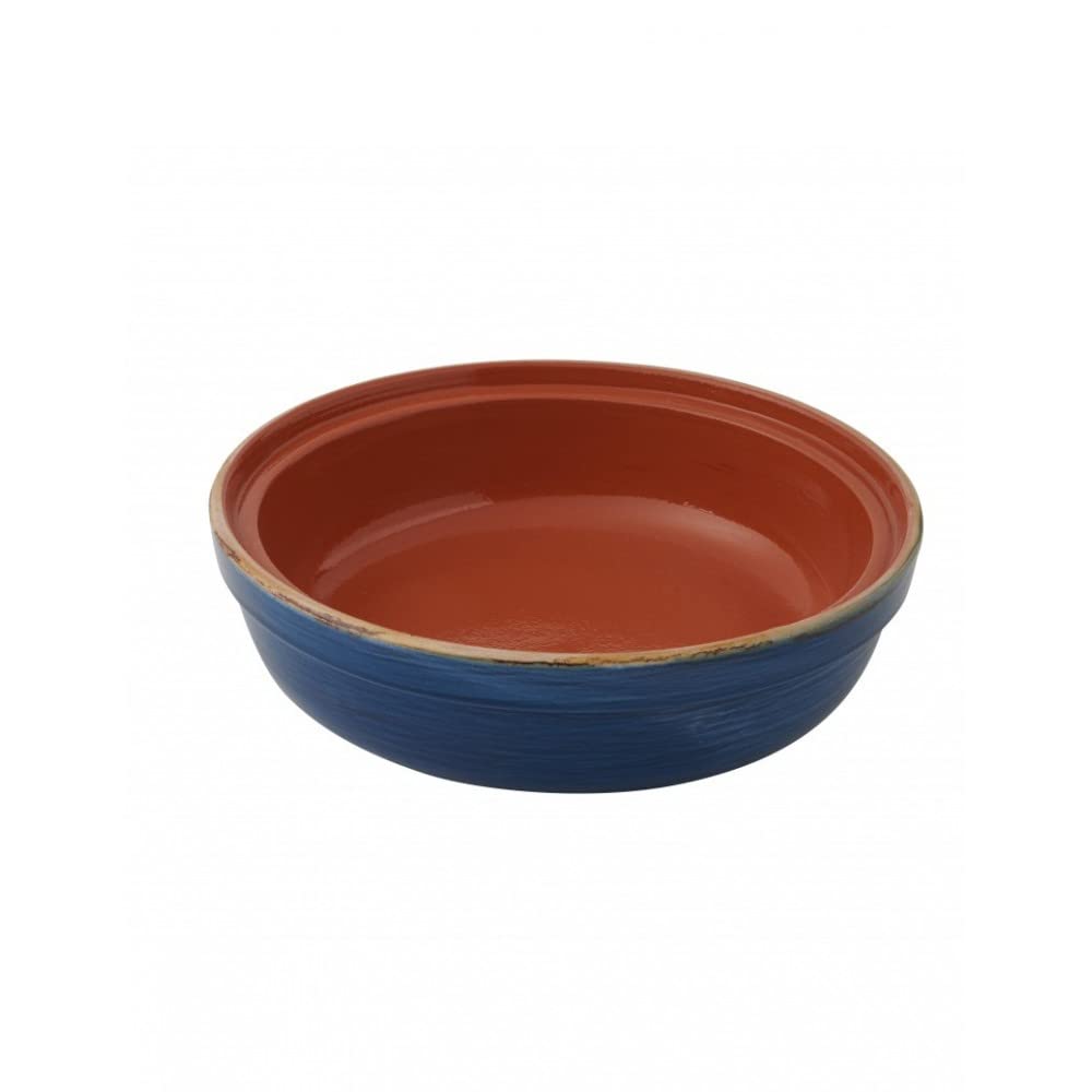 BRANDANI 52267 Tajine Blu con Coperchio Terracotta da Fuoco