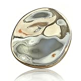 Gold Brooch,Geometric Metal Brooch Pin,Irregular Round Vintage Brooches for Women Men,Women's Brooches & Pins,Stylish Lapel Badge Coat Brooch,Fashion Jewelry Accessory Pins for Evening Dress,Scarf