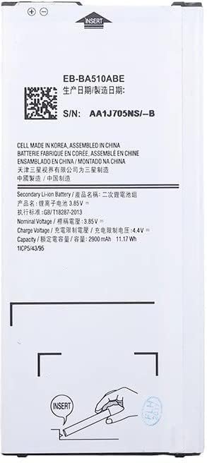 Image of Original Replacement Part Compatible with A510 Samsung Galaxy A510 A5 2016 EB-BA510ABE 2900mAh 6 Months Warranty.