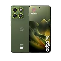 Motorola edge 70 con Moto AI (12/512GB, Tripla fotocamera da 50MP+flicker sensor, selfie 50MP, 4800mAh Silicon-Carbon, Display 6.67" Super HD 120Hz, Android 16), PANTONE Bronze Green