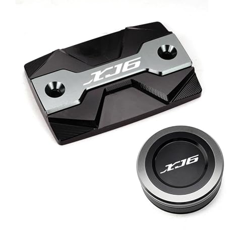 Tapa de depósito de frenos delantera y trasera azul para XJ6F XJ6N 4