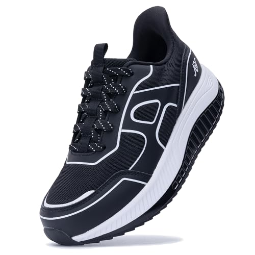 QAUPPE Womens Walking Shoes with Arch Support Wide Orthotic Athletic Sneakers Plantar Fasciitis...