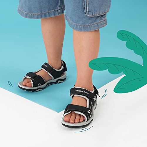 Image of DREAM PAIRS Boys Girls Sandals Kids Athletic Summer Sports Water Shoes for Toddler /Little Kid /Big Kid