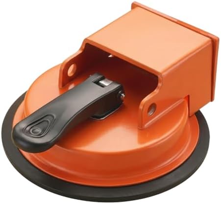 HUBAI Floor Gap Fixer Tool, Heavy Duty Laminate Floor Suction Cup Repair Tool, for Laminate, Wood, Tile, Vinyl Floor Gap Repair Tool - Durable, Compact, & Efficient Flooring Tools (Orange)