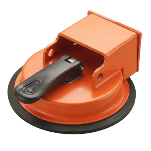 HUBAI Floor Gap Fixer Tool, Heavy Duty Laminate Floor Suction Cup Repair Tool, for Laminate, Wood, Tile, Vinyl Floor Gap Repair Tool - Durable, Compact, & Efficient Flooring Tools (Orange)