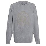 felpa da uomo leo sign astrology cartomancy celestial astral forecast tarocchi, grigio, m