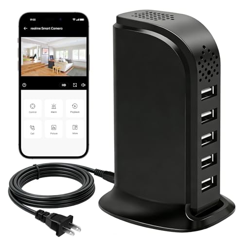 Tauboly WiFi Hidden Camera with APP Control, Spy Cam with Motion Detection, Indoor Security Camera for Home/Offices and Hotels