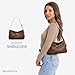 BOSTANTEN Shoulder Bag for Women, Vegan Leather Hobo Bag, Trendy Handbags Winter Purses with Adjustable Strap