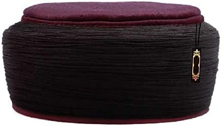 NDA Imama Headwear for Men's Headwear Pagri Scarf for Muslim Men's Long Scarfs for prayer Imam Safa | Caps/Hat not included (5-Meters, Black)