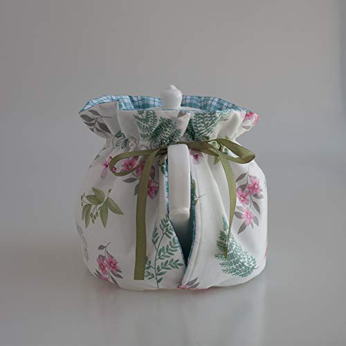 Tea Cozies, Cotton Vintage Floral Teapot Dust Cover Tea Cosy, Kitchen Home Decorative Tea Pots Cozy With Insulation Pad For Housewife, Friend, Mom #TOP2