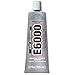 Eclectic Products 230031 3.7 oz. E6000 Medium Viscosity Industrial Strength Adhesive, Black