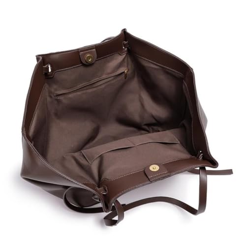 Sac À Main De Cours En Cuir Élégant Grande Capacité, Sac Fourre-tout – vue 3