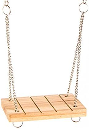 Rats Hamster Toys wooden hammock swing seesaw gnawing climbing place houses