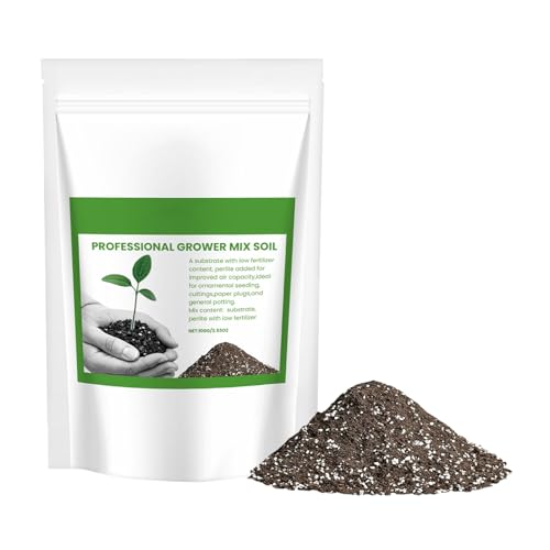 Suelo para Jardín para Plantas de Exterior - Jardinería Tierra para Macetas, Mezcla Natural para Macetas | Compost de Liberación Lenta, Drenaje Duradero, Flores, Verduras y Accesorios