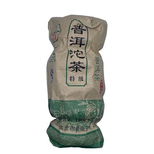 Thé Pu-erh Cru 2007 Yunnan Silver Tip Tea Factory sheng cha tuocha 500g