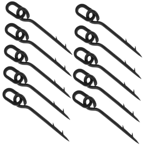 Milisten 10pcs Fishing Bait Spikes Crimp Sleeves Lure