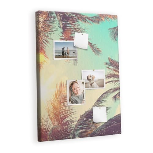 Planche bureau home office en liège 70x100 pour organiser vos notes et photos