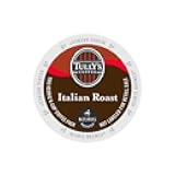 Tully's Coffee Italian Roast Keurig Single-Serve K-Cup Pods, Dark Roast Coffee, 24 Count
