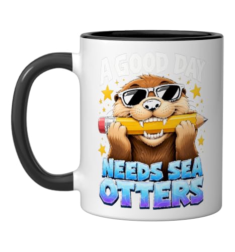 Sea Otter Kelp Forest Biology Mug
