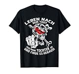 Herren Vatertag Outfit - Leben nach dem Tod - Fass meine Tochter an T-Shirt