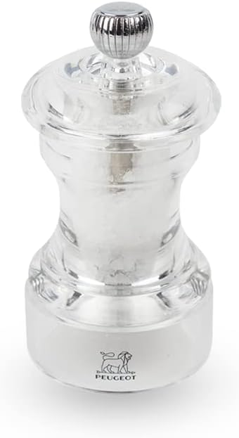 PEUGEOT 41694 Bistro Salt Mill, Plastic, Transparent
