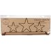 Ackfeld Fabric Holder with 16-Inch Dowel, Three Stars