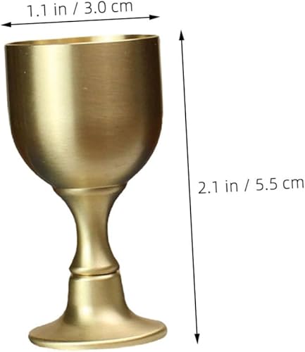 Miniatura 2 de 4 tazas de vino de estilo medieval para fiestas, decoración del hogar, cálices únicos para bebidas para celebraciones temáticas, vasos elegantes